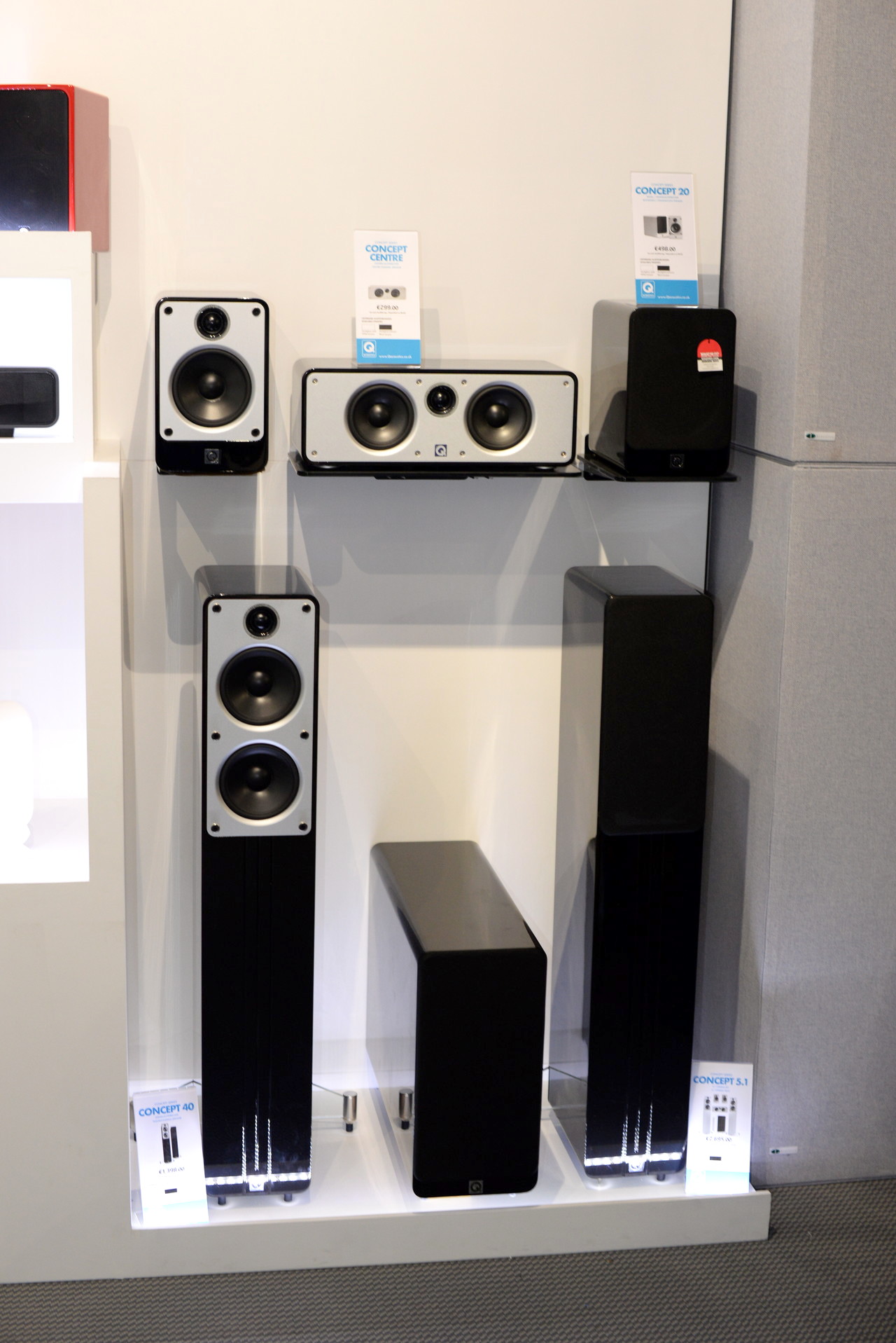 Boxe Q Acoustics seria Concept