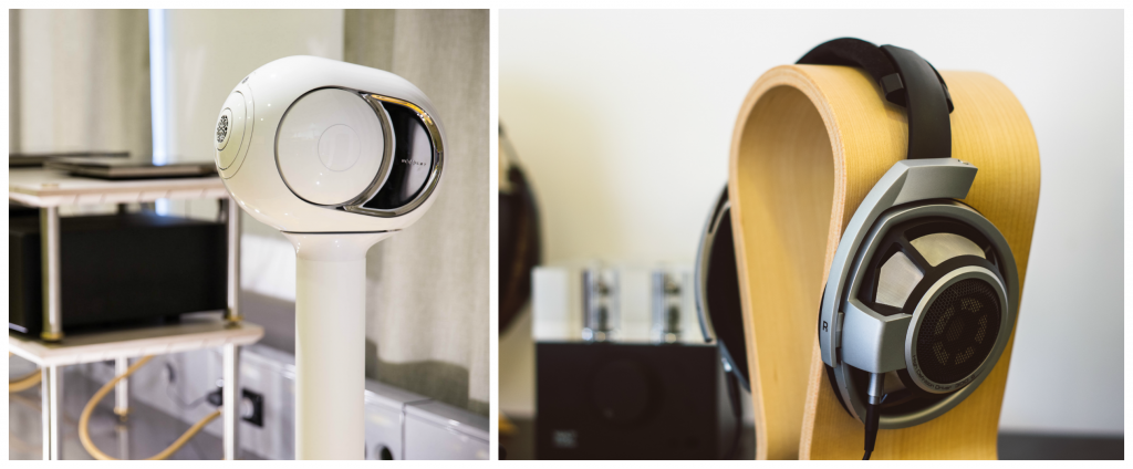 Devialet Phantom si Sennheiser HD800S in Showroom-ul AVstore.ro