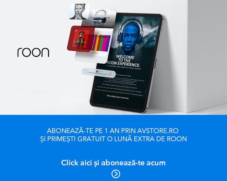 Aboneaza-te pe un an la Roon prin AVstore.ro si primesti cadou o luna extra de Roon gratuit! Roon AVstore